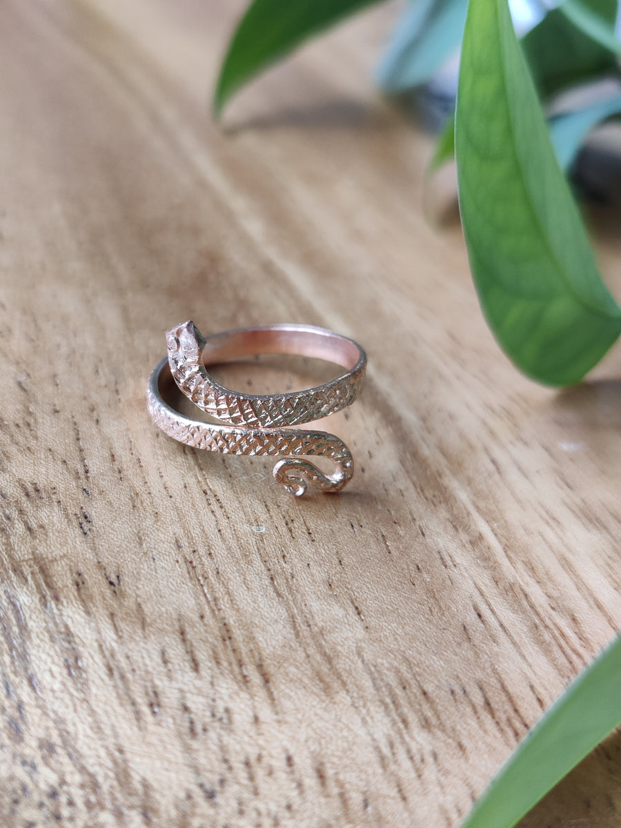 Copper Snake Ring – TheThirdEyeNZ